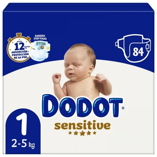 PAÑALES Babydot® Sensitive - Compra 1 y lleva 4 en cualquier talla