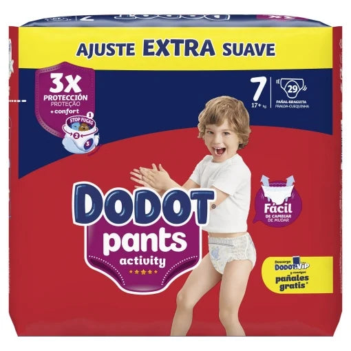 10 PAQUETES - PAÑALES-BRAGUITA Babydot® Pants - TODOS LOS TAMAÑOS
