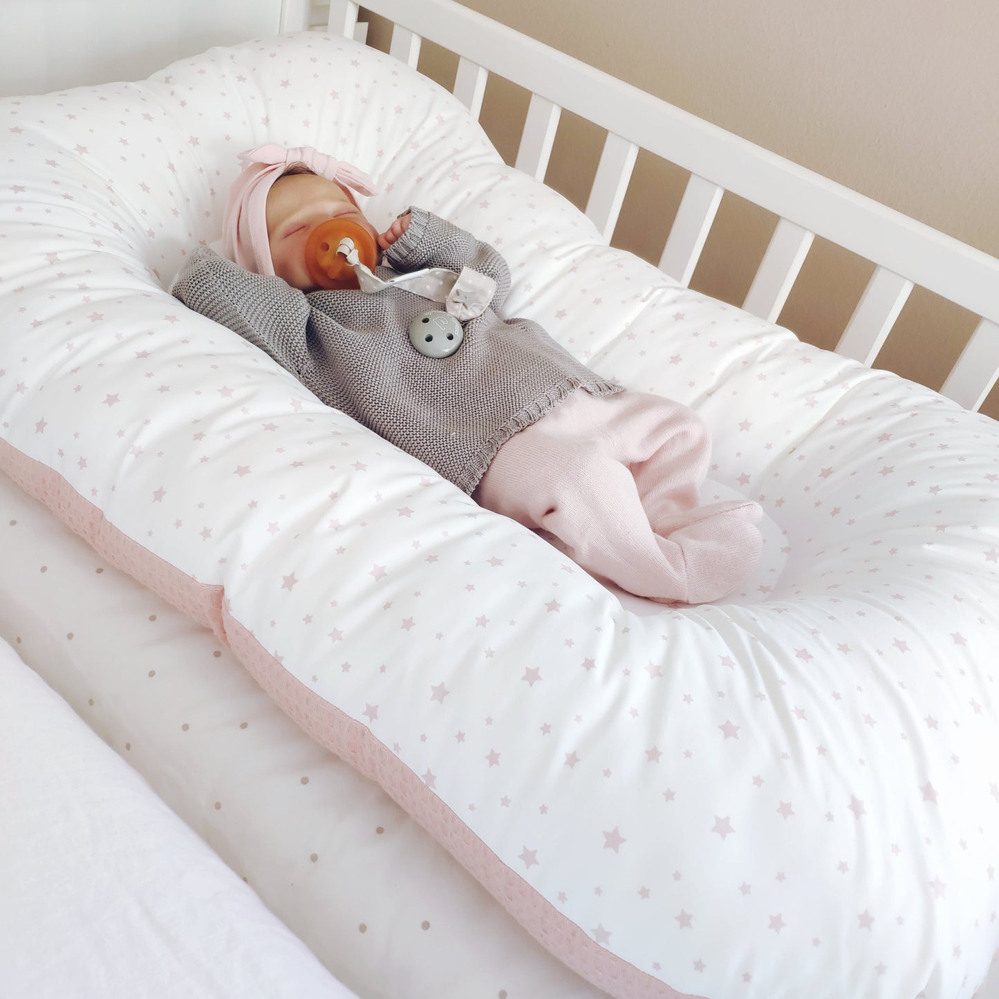 NIDO ERGONÓMICO STARS ROSÉ