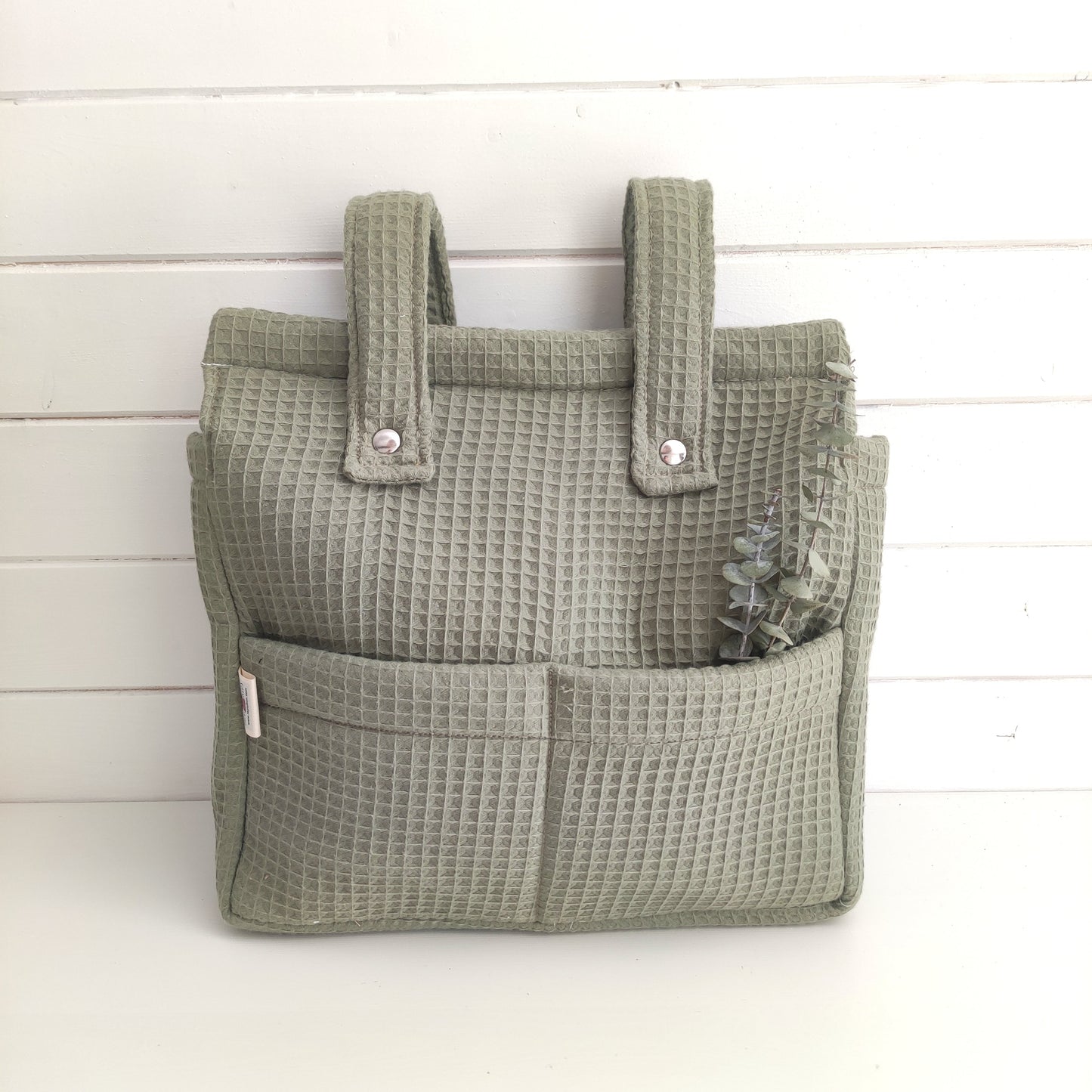BOLSO COCHECITO VERDE EUCALIPTO