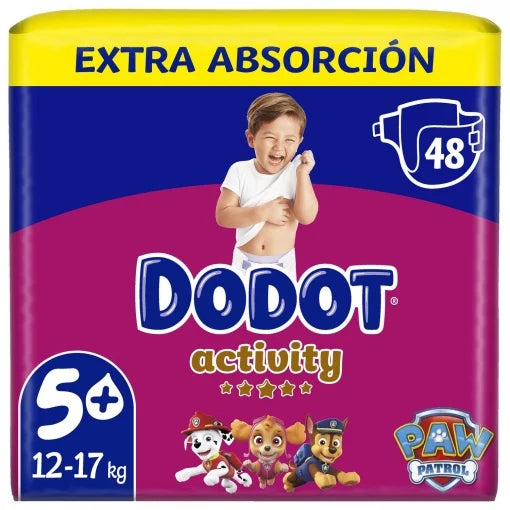 10 PAQUETES - PAÑALES Babydot® Activity - TODOS LOS TAMAÑOS