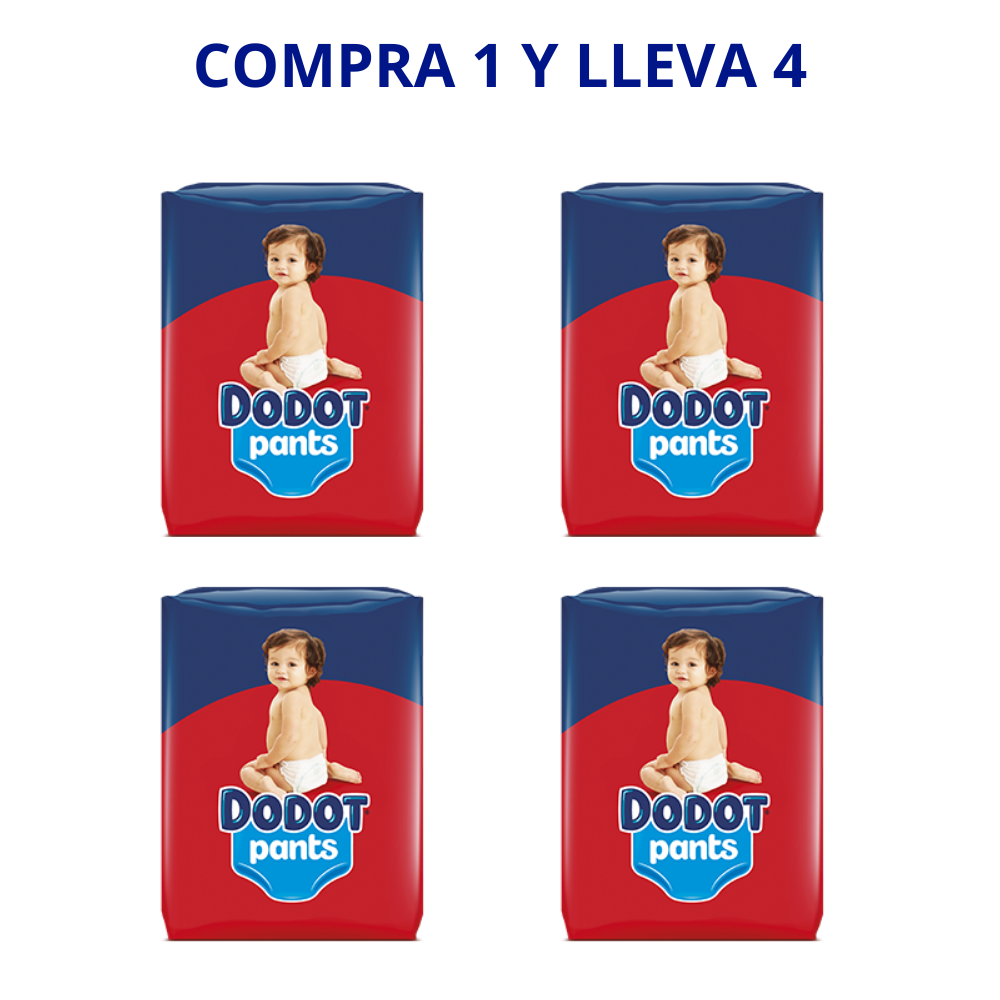 PAÑALES-BRAGUITA Babydot® Pants - Compra 1 y lleva 4 en cualquier talla
