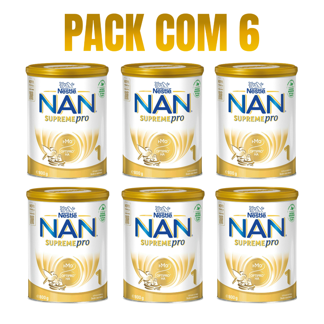 [PACK COM 6] Supreme Pro 1 Leite Lactente 800g +0M