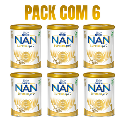 [PACK COM 6] Supreme Pro 1 Leite Lactente 800g +0M