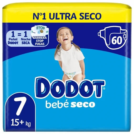 10 PAQUETES - PAÑALES Babydot® Bebé-Seco