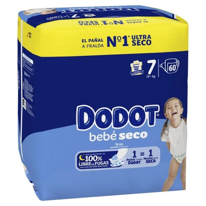 10 PAQUETES - PAÑALES Babydot® Bebé-Seco