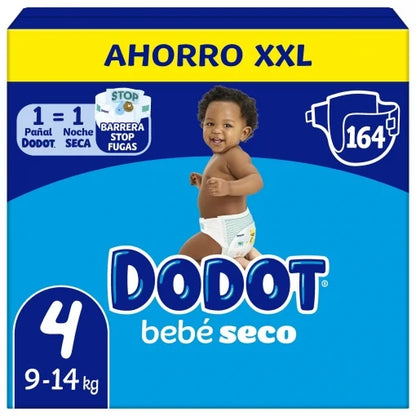 10 PAQUETES - PAÑALES Babydot® Bebé-Seco