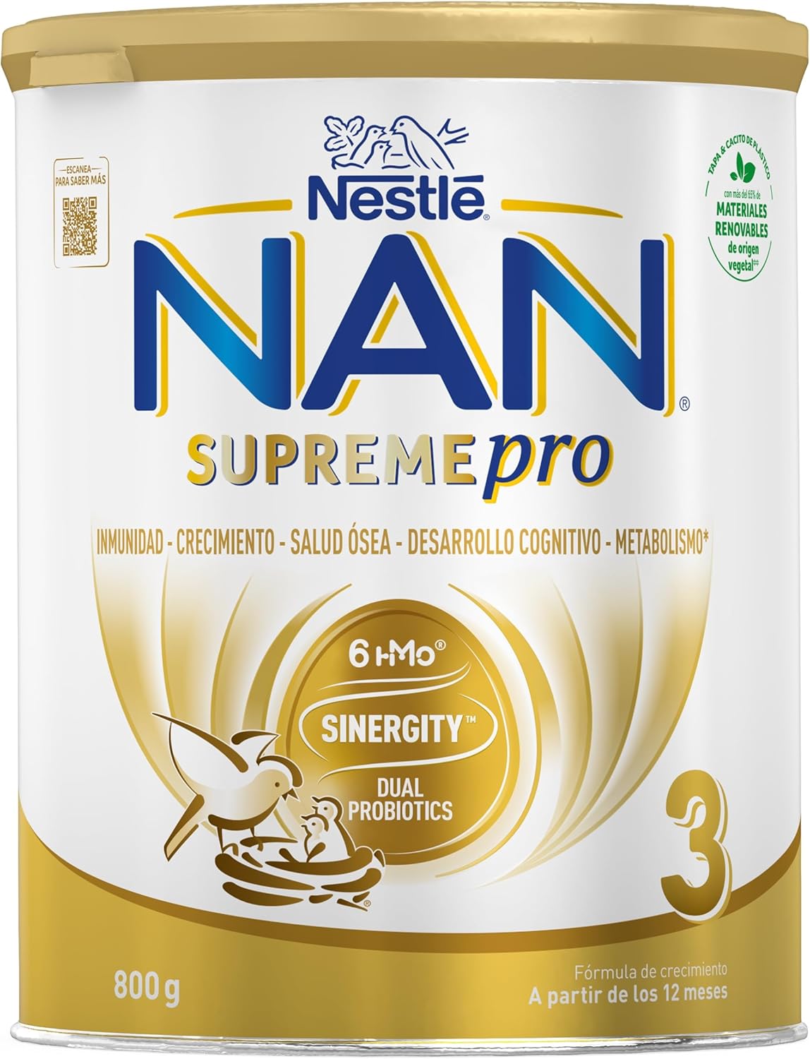 [PACK COM 6] Supreme Pro 1 Leite Lactente 800g +0M