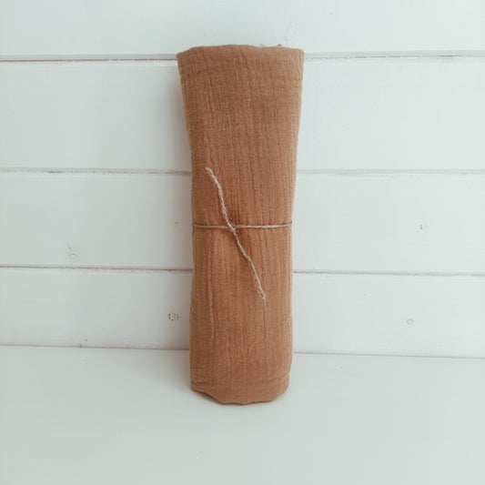 Muselina Basic ocre